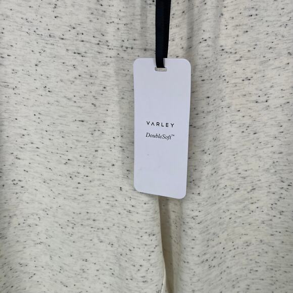 Varley - Slim cuff pant 25” in ivory marl fleck - Picture 6 of 10